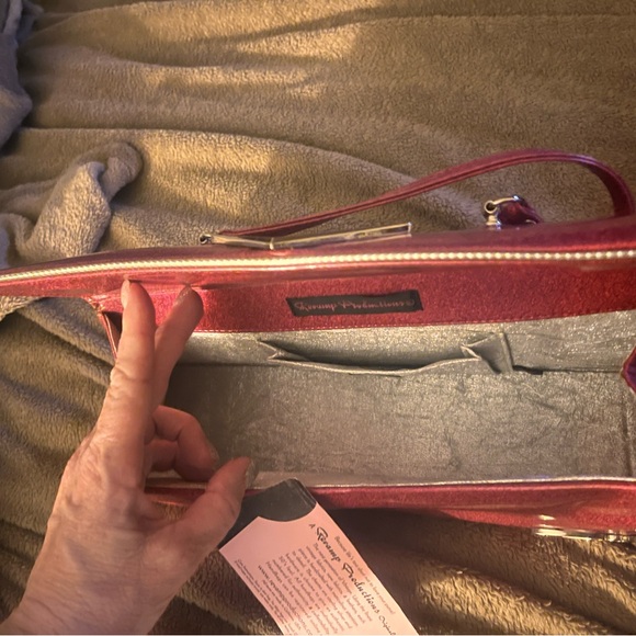 Used 1x REVAMP PRODUCTION Couture VTG retro warm pink metallic shiny. No flaws - Picture 5 of 9